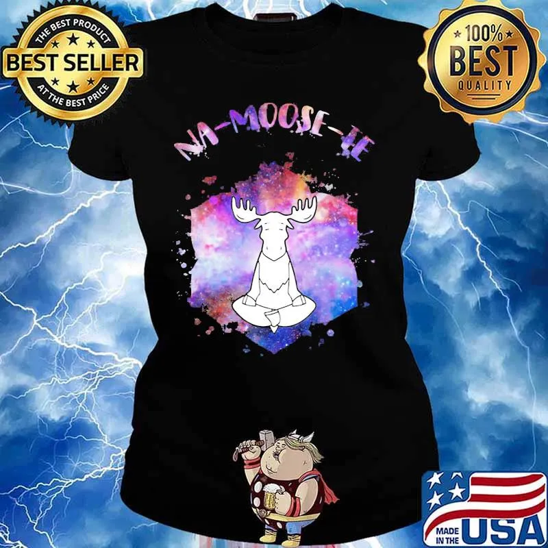 Yoga deer na moose te s Ladies tee
