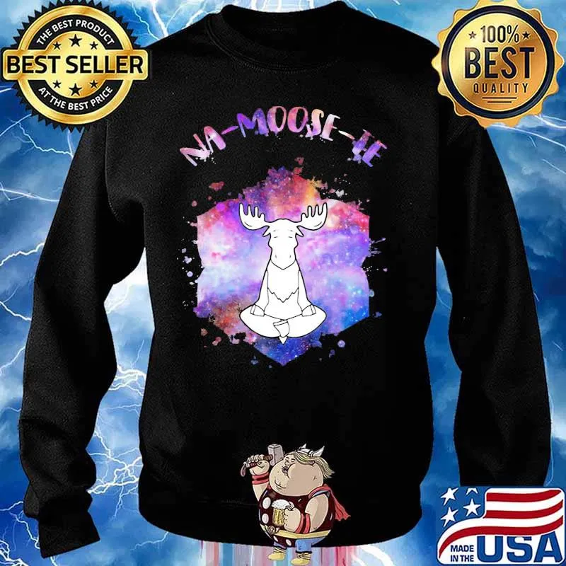 Yoga deer na moose te s Sweater