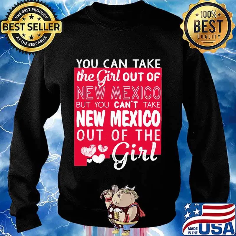 You can take the girl out of new mexico but you can't take michigan out of the girl heart s Sweater