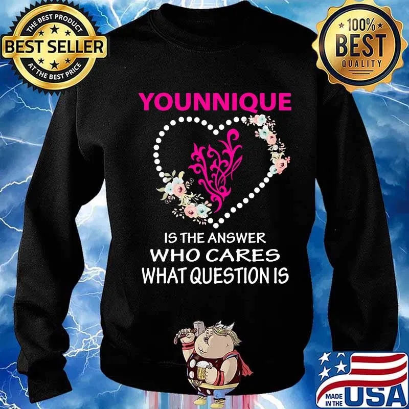 Younique is the answer who cares what question is heart flowers s Sweater