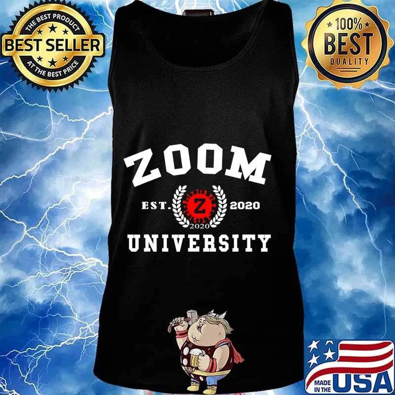 Zoom University 2020 T-Shirt Tank top