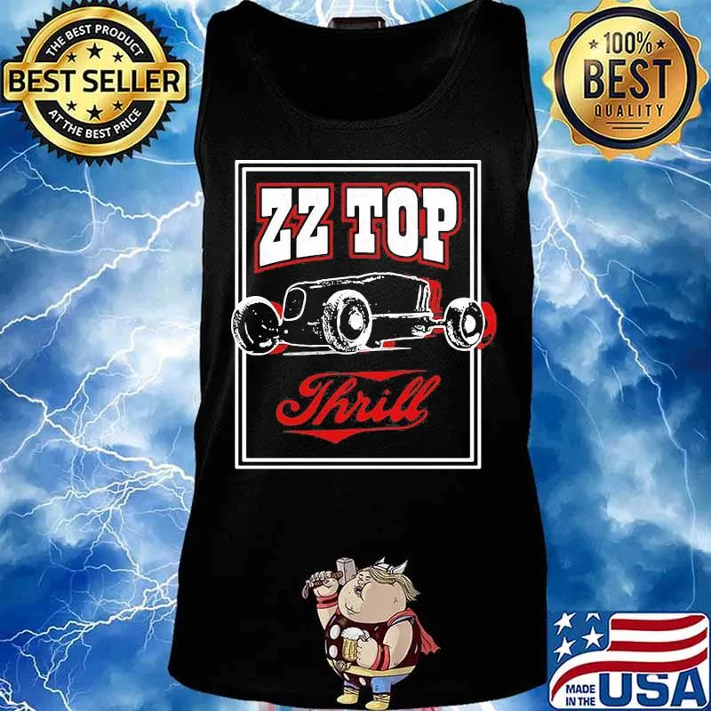 Zz top band thrill album s Tank top