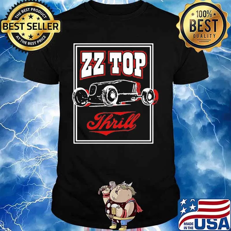 Zz top band thrill album shirt
