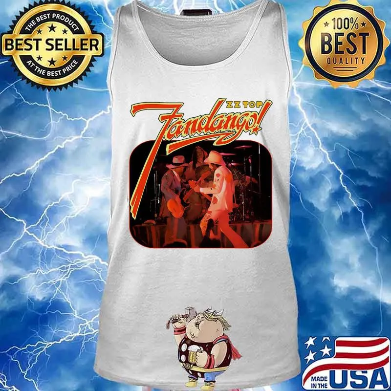 Zz top fandango album guitar s Tank top
