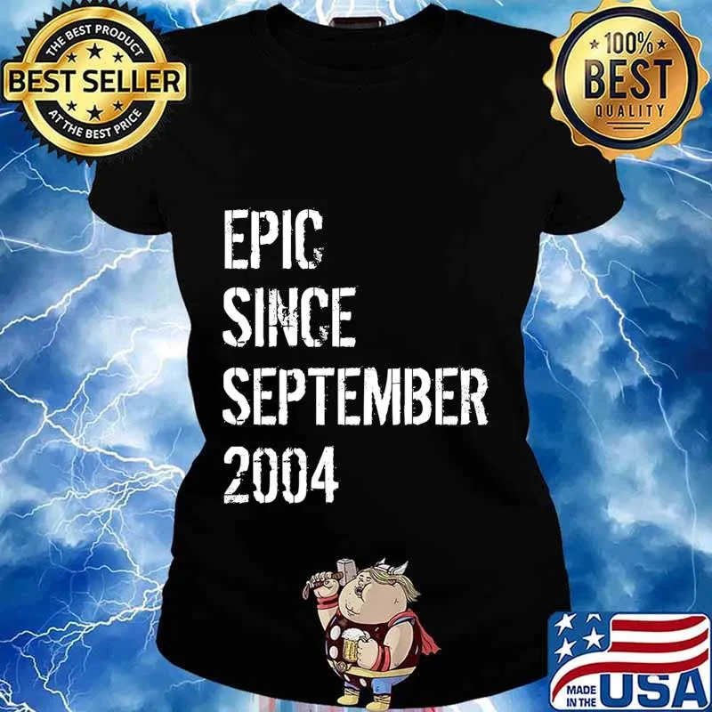 16th Birthday Gift For Boys Girls Born In September 2004 Premium T-Shirt Ladies tee