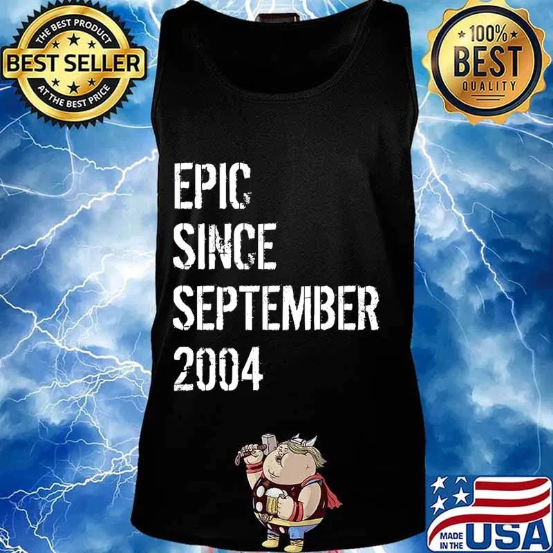 16th Birthday Gift For Boys Girls Born In September 2004 Premium T-Shirt Tank top
