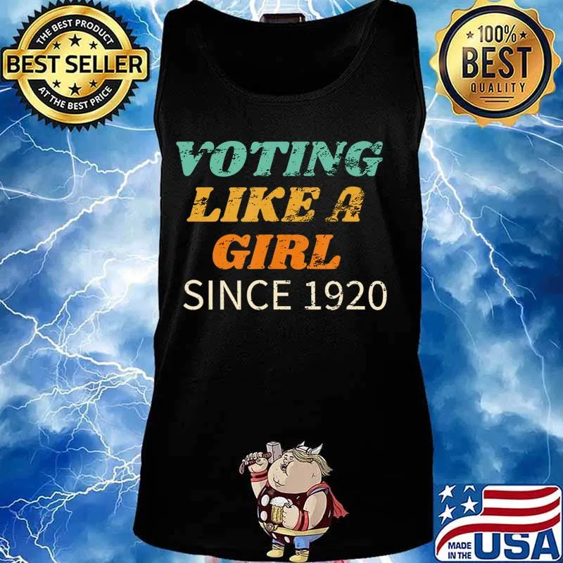 19th Amendment, Women's Right to Vote 100 Years Suffragette T-Shirt Tank top