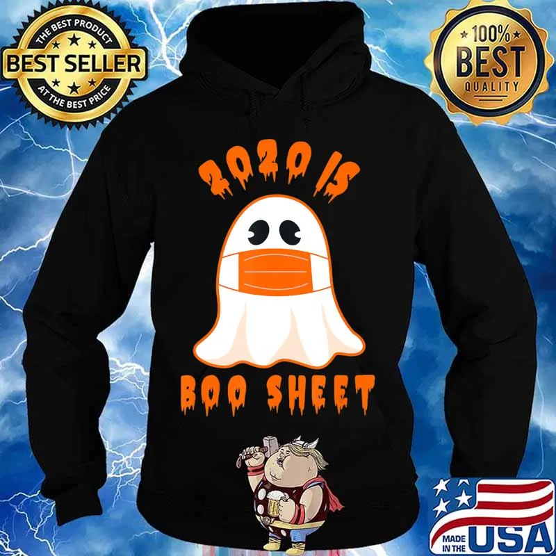 2020 Boo Sheet Funny Halloween Ghost Costume Men Women Gift T-Shirt Hoodie