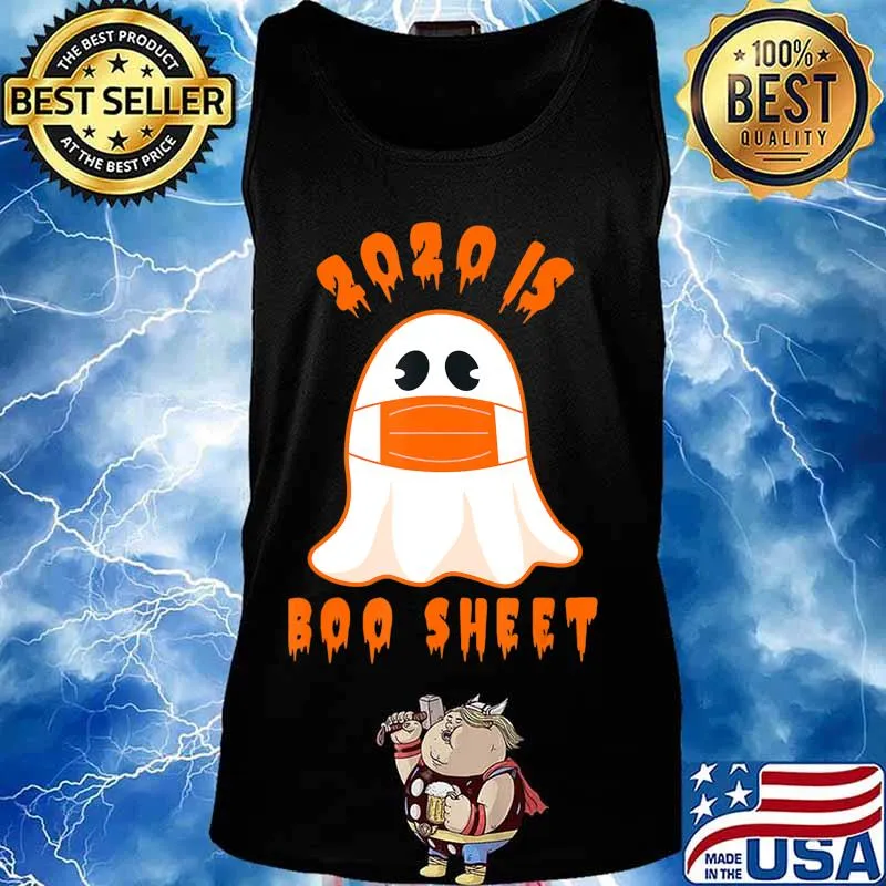2020 Boo Sheet Funny Halloween Ghost Costume Men Women Gift T-Shirt Tank top