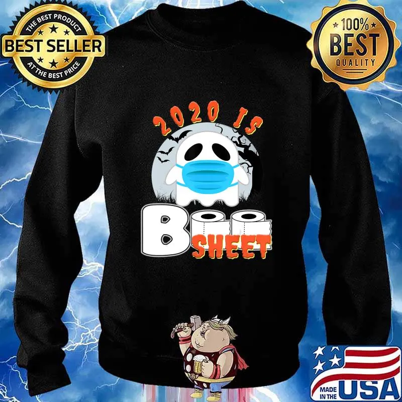 2020 Boo Sheet Shirt for Women Men - Ghost in Mask Halloween T-Shirt Sweater