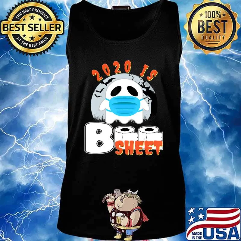 2020 Boo Sheet Shirt for Women Men - Ghost in Mask Halloween T-Shirt Tank top
