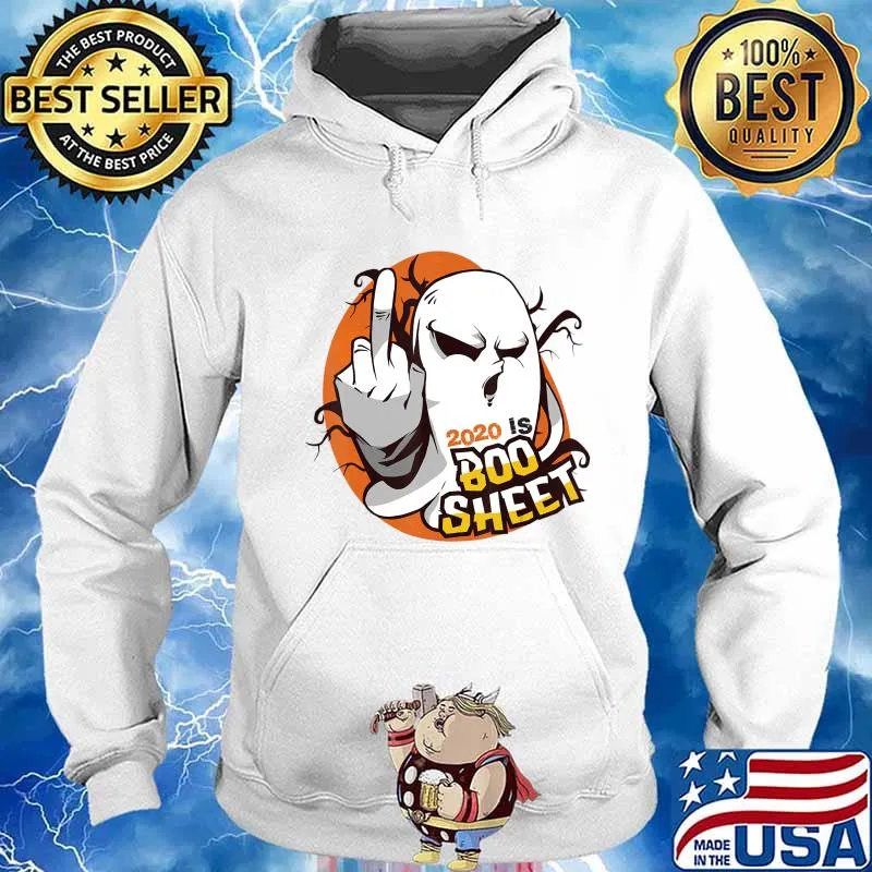 2020 Is Boo Sheet Tee Funny Halloween Ghost Gift Custome T-Shirt Hoodie