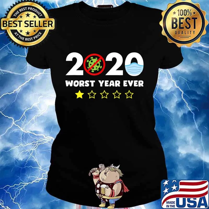 2020 One Star Review Worst Year Ever Not Recommended T-Shirt Ladies tee