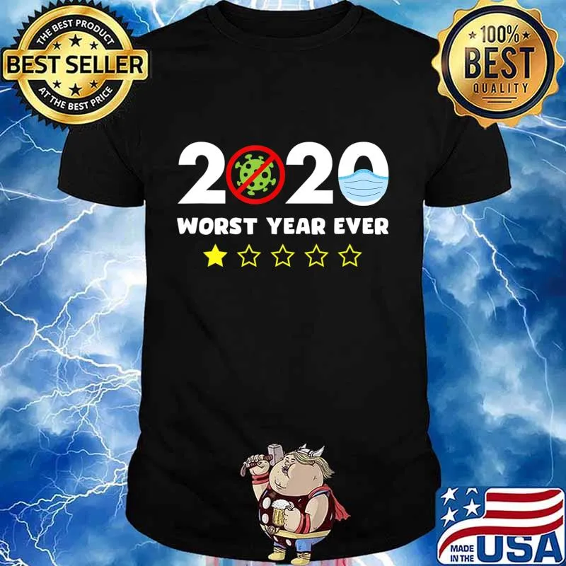2020 One Star Review Worst Year Ever Not Recommended T-Shirt