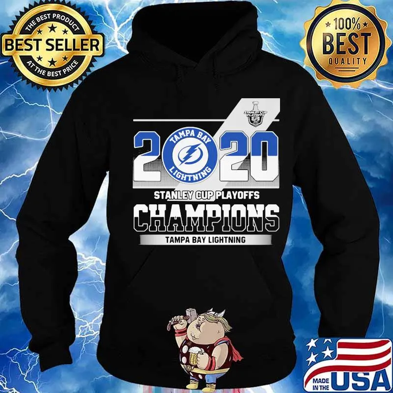 2020 tampa bay lightning stanley cup playoffs champions s Hoodie