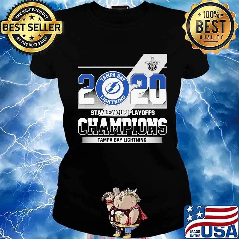 2020 tampa bay lightning stanley cup playoffs champions s Ladies tee