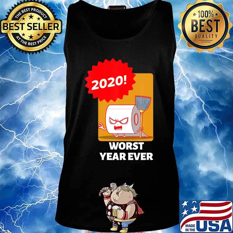 2020 WORST YEAR EVER COLORFUL GRAPHIC TEE T-Shirt Tank top