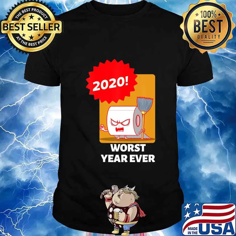 2020 WORST YEAR EVER COLORFUL GRAPHIC TEE T-Shirt