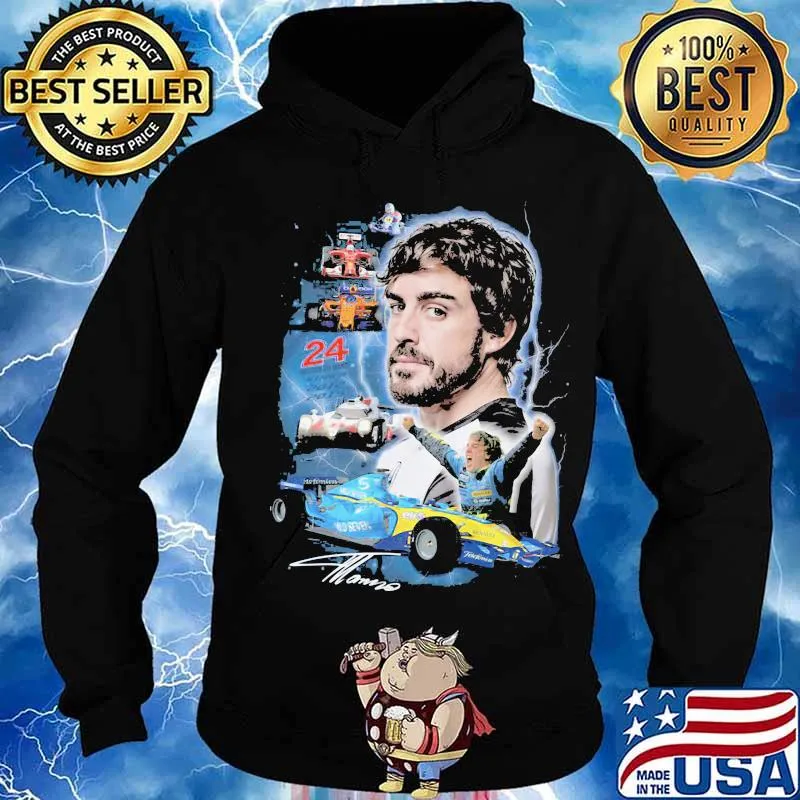 24 racing ryan dalziel signature s Hoodie