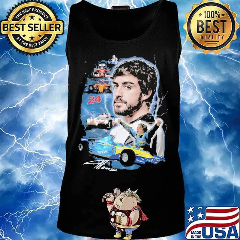 24 racing ryan dalziel signature s Tank top