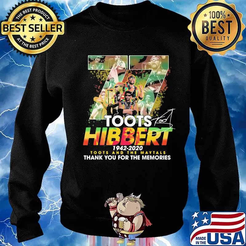 77 toots hibbert 1942 2020 toots and the maytals thank for the memories signatures s Sweater