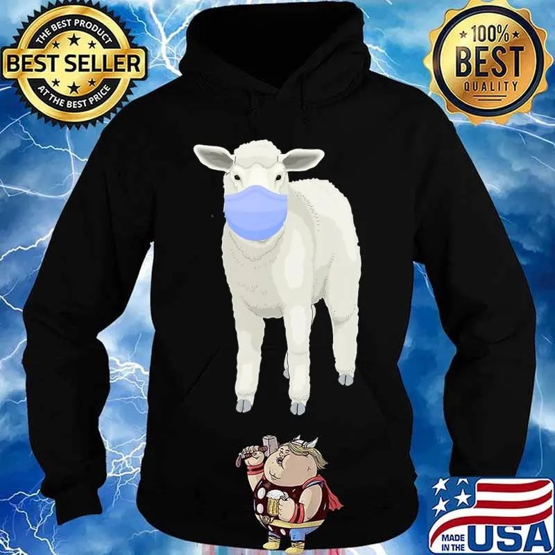 Anti mask sheep or sheeple with face mask T-Shirt Hoodie