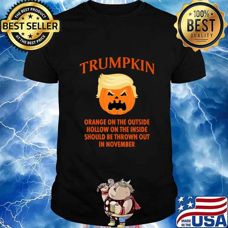 Anti Trumpkin Funny Halloween T-Shirt