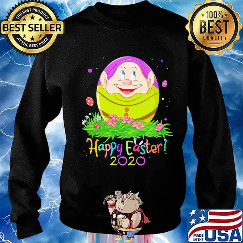 Baby dopey happy easter 2020 flowers s Sweater
