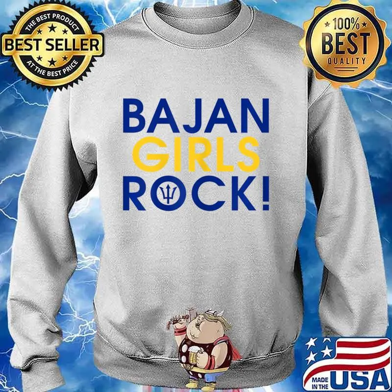 Bajan Girls Rock Barbados T-Shirt Sweater