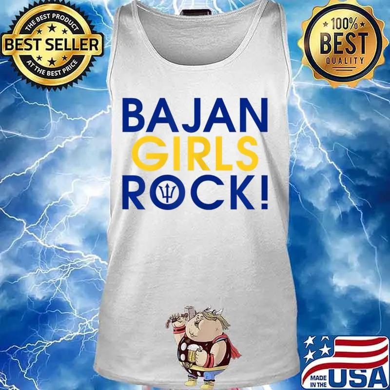 Bajan Girls Rock Barbados T-Shirt Tank top