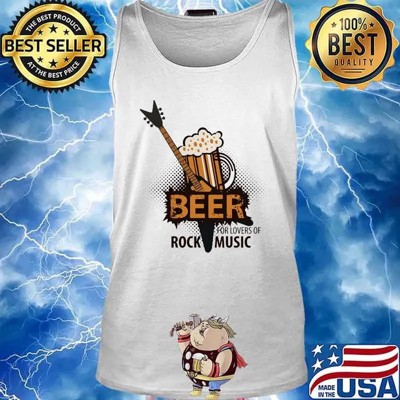 Beer for lovers of rock music s Tank top