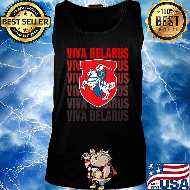 Belarus Pogonya -Belarus Flag White Red White Protest Symbol T-Shirt Tank top
