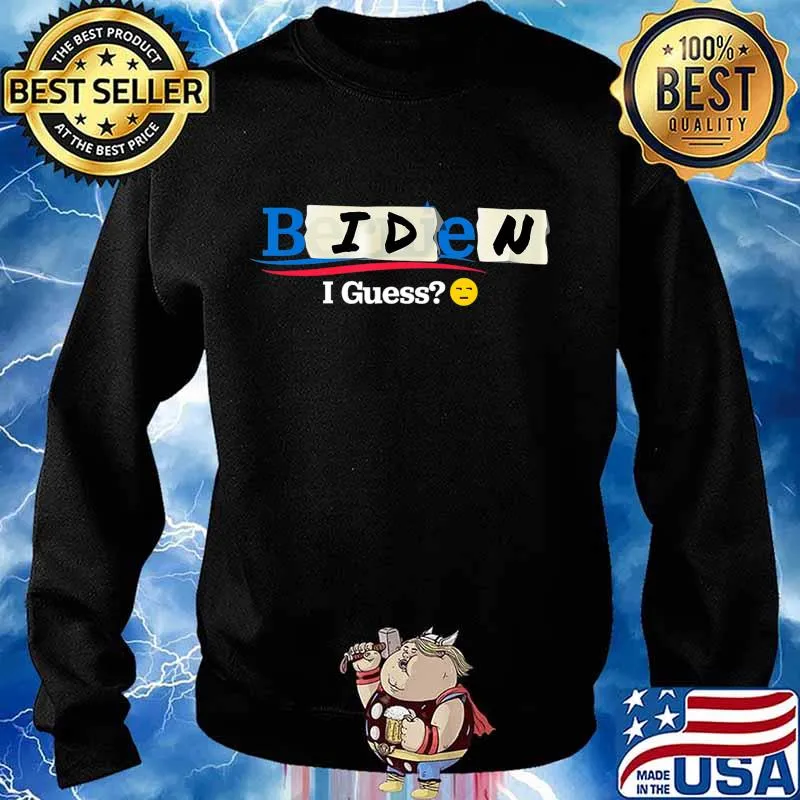 Bernie Now Settling for Biden - Meh. T-Shirt Sweater