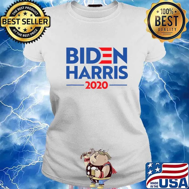 Best Vote Biden 2020 Harris President Democratic Joe Kamala T-Shirt Ladies tee