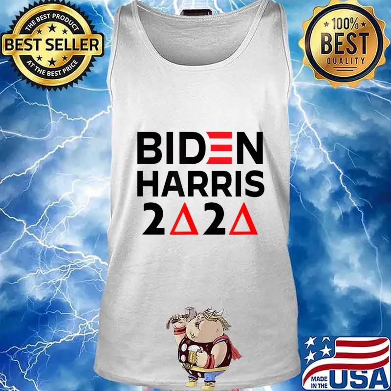 Biden Harris Delta Sigma Theta Sorority Voter Gift 2020 T-Shirt Tank top