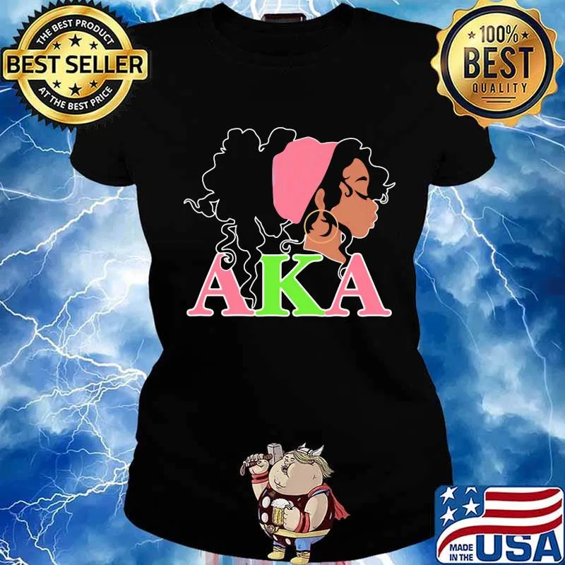 Black woman aka educated s Ladies tee