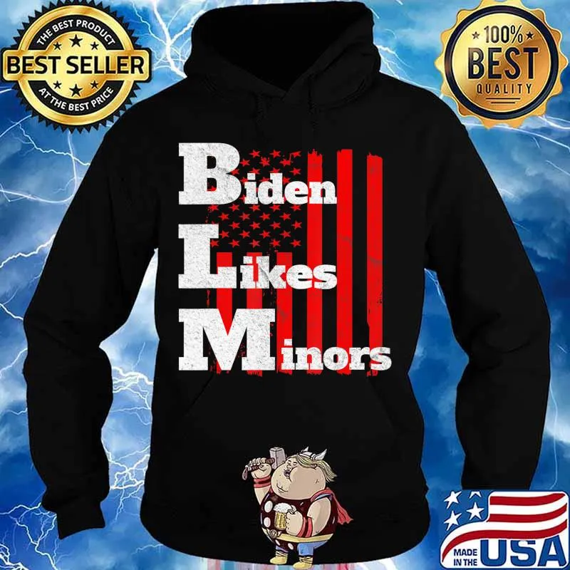 BLM Biden likes minors Election 2020 pro Biden gift T-Shirt Hoodie