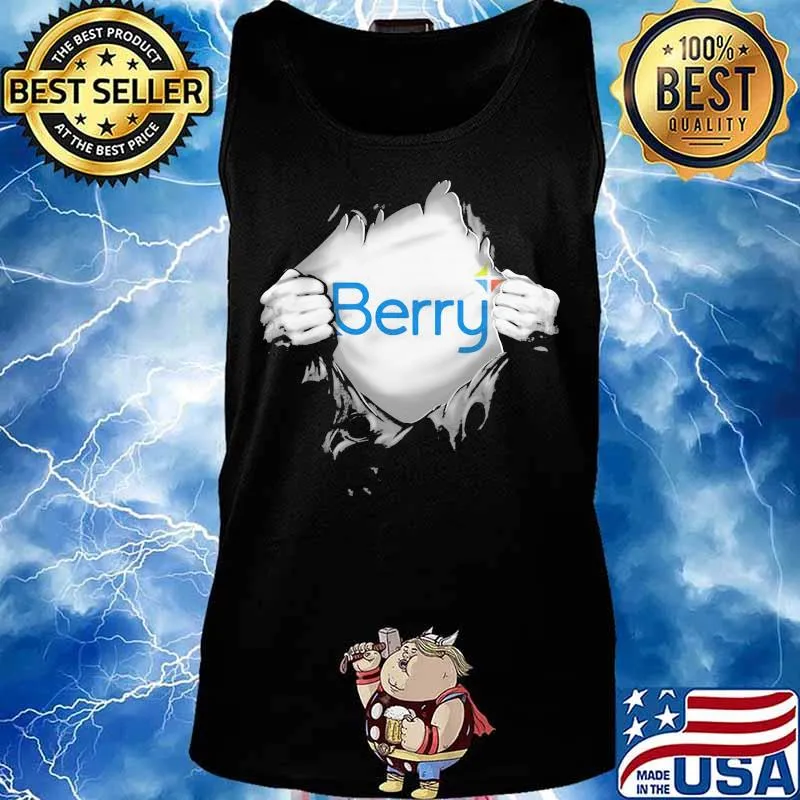 Blood inside berry logo s Tank top