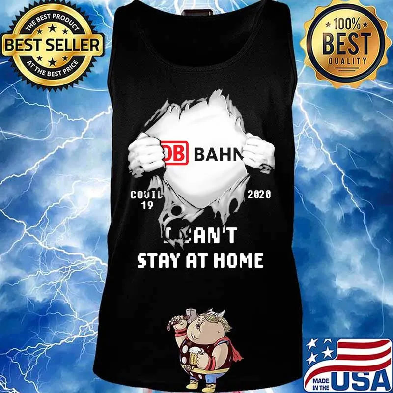 Blood inside db bahn i can't stay at home covid-19 2020 s Tank top