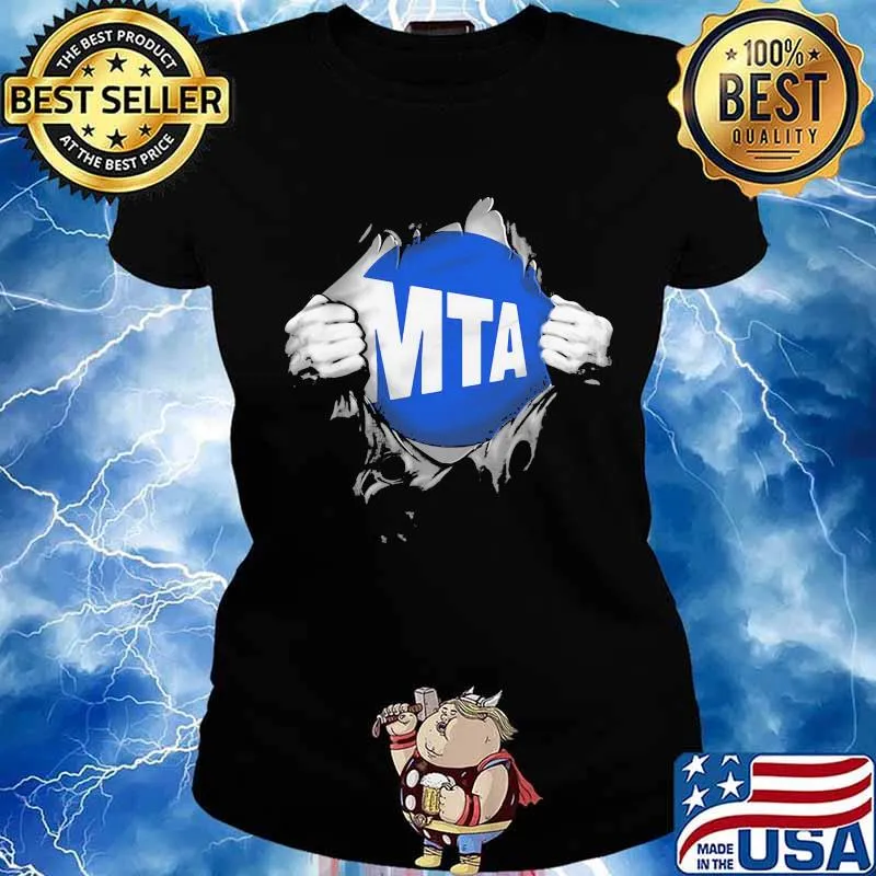 Blood inside mta logo s Ladies tee