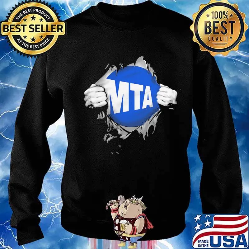 Blood inside mta logo s Sweater