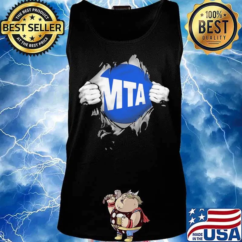 Blood inside mta logo s Tank top
