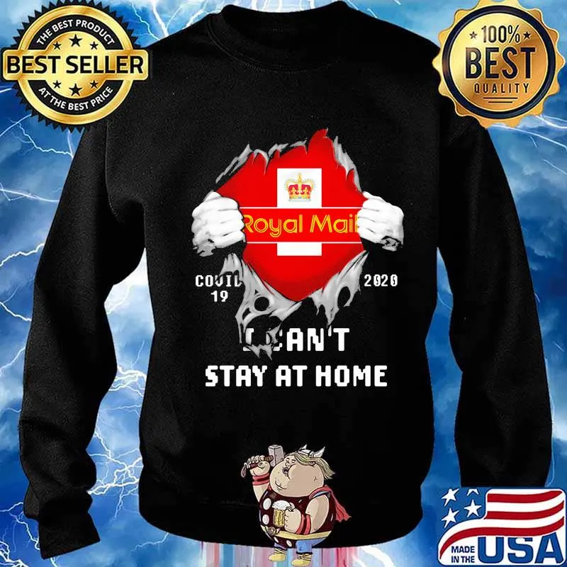 Blood inside royal mail i can't stay at home covid-19 2020 s Sweater
