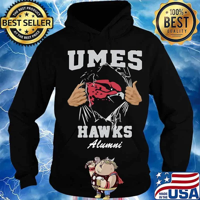 Blood inside umes hawks alumni s Hoodie