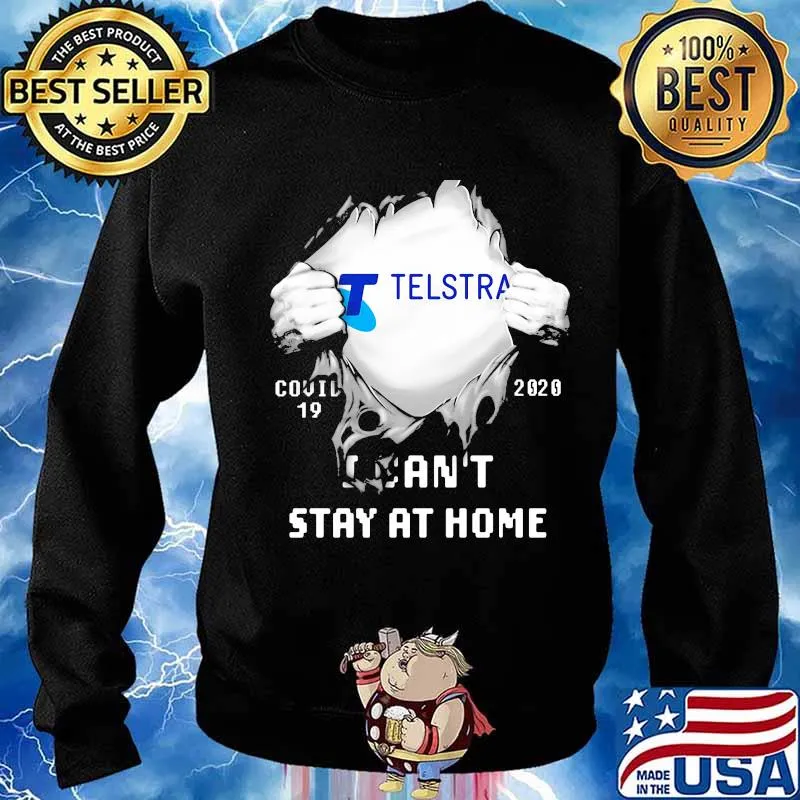 Blood insides telstra i can't stay at home covid-19 2020 s Sweater