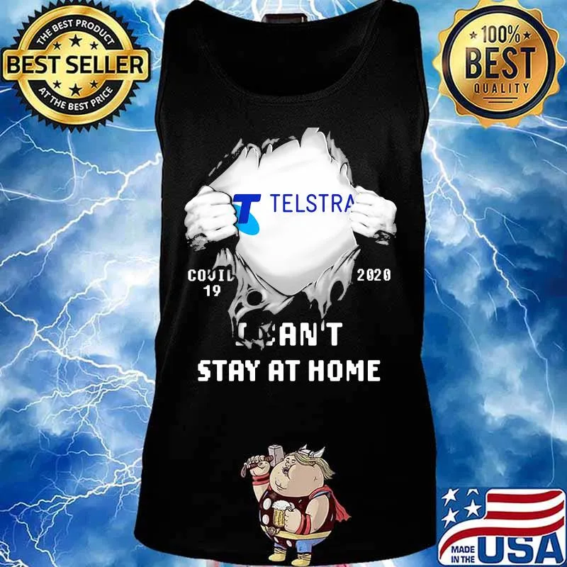 Blood insides telstra i can't stay at home covid-19 2020 s Tank top