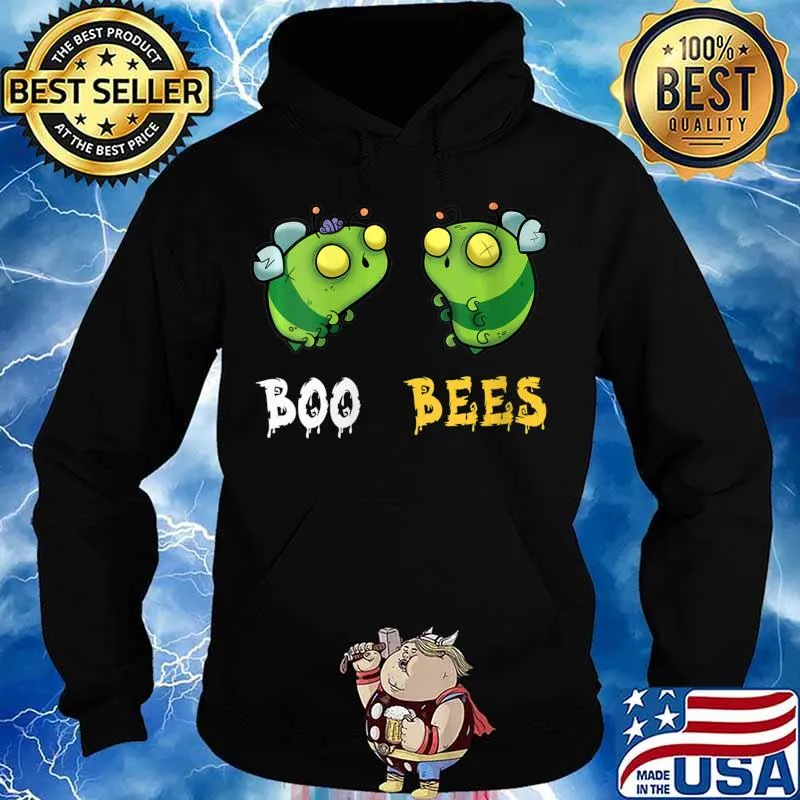 Boo Bees Couples Halloween Costume Funny Shirt Hoodie