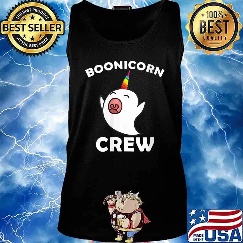 Boonicorn Crew, Cute Halloween Unicorn Ghost Shirt Tank top