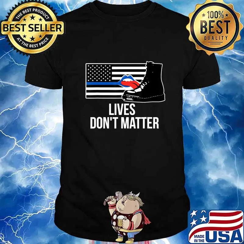 Bootlicker Lives Don’t Matter Anti-fascist T-Shirt