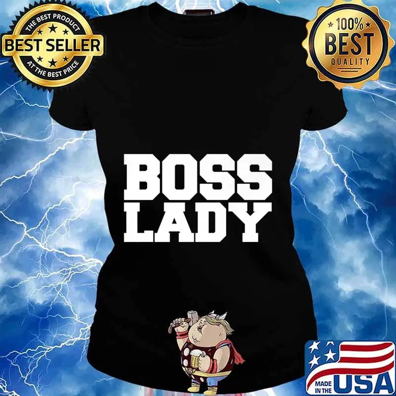 Boss Lady Premium T-Shirt Ladies tee